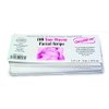 Depileve Facial Wax Strips - Hair removal waxing strips for face, eyebrow and lip, Nonwoven wax strips, Pack of 100 wax strips