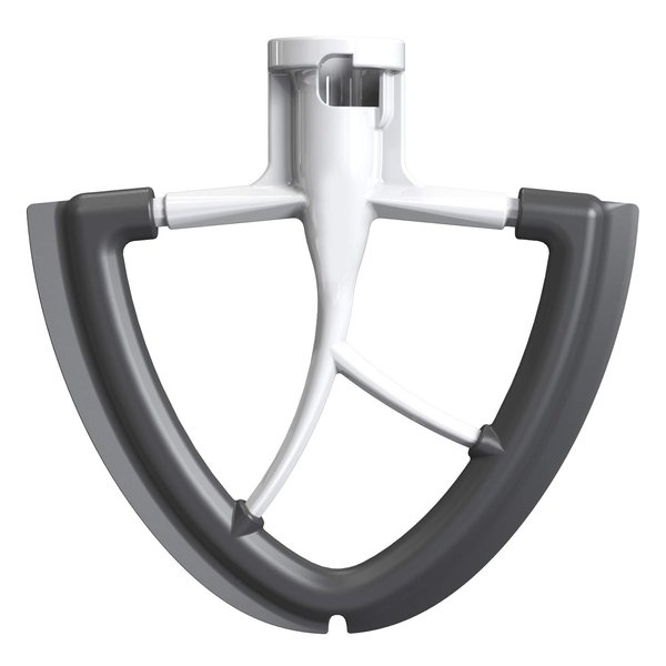 Flex Edge Beater for Kitchenaid, 4.5-5 Quart for Kitchenaid Mixer Attachments, Fits Tilt-Head for Kitchenaid Paddle with Scraper by HOZODO