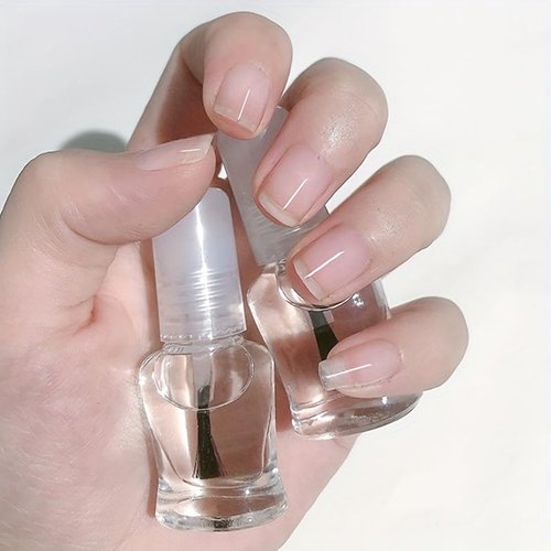 FXBAOJUNDA Clear Gel Nail Polish, Gel Polish Gel No Wipe Top Coat -Shine Finish And Long Lasting, Eco-Friendly, Quick-drying And Air Dry Fast Nail Polish at Home