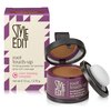 Root Touch Up Powder by Style Edit | Medium Brown Hair Color Coverage for Grays and Roots | Mineral-Infused Binding Hairline Concealer | 0.13 oz. Tub