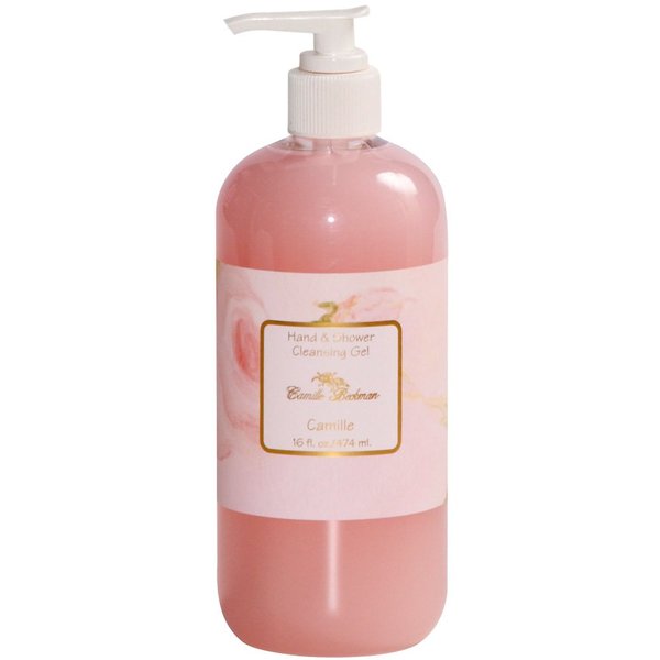 Camille Beckman Hand and Shower Cleansing Gel, Signature Camille, 13 Ounce