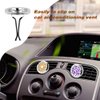 Car Diffuser Vent Clip - 2PCS 30mm Car Essential Oil Diffuser Vent Clips for Car Home Office Room with 12 Felt Pads Mother's Day, Birthday Gift for Women & Men