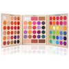 METREY Pretty All Set Eyeshadow Palette Gift Set Pro 86 Colors Makeup Kit Matte Shimmer, Highlighters, Contour, Blush Powder All In One Makeup Palette