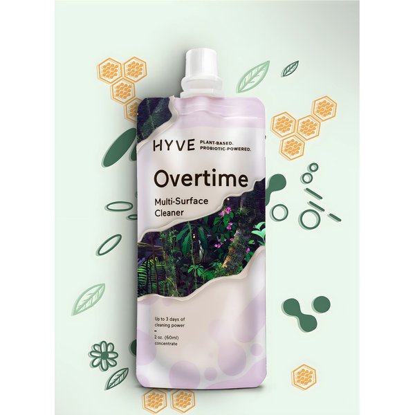 Hyve Overtime Multi Surface Cleaner, Lavender & Bergamot, 2 Fluid Ounces Concentrate