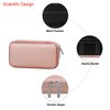 Elonbo Carrying Case Compatible with TaddToy 16 Bit Handheld Game Console for Kids Adults, Classic Retro Video Games Travel Storage Cover Bag, Portable Electronic Game Player Holder, Rose Gold