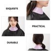 Hair Cutting Cape Salon Hair Cutting Collar, Hair Dye Collar Silicone Neck Shield Shawl, Silicone Rubber Neck Wrap Neck Guard for Haircut Hair Dye Haircut Cape
