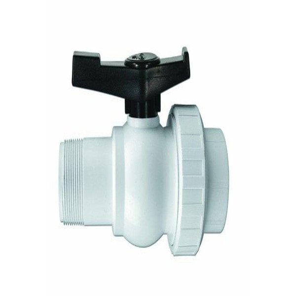 SWIMLINE HYDROTOOLS Precision Male & Female Threaded Ball Valve for Pools