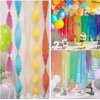 Crepe Paper Streamers 8 Rolls 656ft Rainbow Streamers Party Decorations Birthday Streamers，for Baby Shower Wedding Decorations DIY Art Craft Supplies (1.8Inch x 82Ft/Roll)