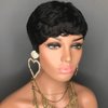 AIWEISE Pixie Cut Wig Human Hair Short Human Hair Wigs for Back Women Short Cut Natural Wavy Wigs Human Hair Pixie Wigs Glueless Short Boy Cut Wigs