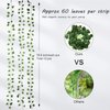16 inch Happy Birthday Balloons, Birthday Banner, Birthday Decorations, and 12 Pieces Artificial Ivy Garland (Wild One)