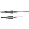 Steelman 5-Piece Utility Tweezer Set for Automotive, Electronics, and Hobby Use, Includes Angled, Self-Closing, Heat-Resistant, and Pointed Tips