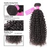 Original Queen 100% Brazilian Unprocessed Virgin Kinky Curly Human Hair Weave 3 Bundles Deep Curly Hair Extensions Mixed Length 18 18 18inches