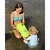 New Wave Swim Bubble for Open Water Swimmers and Triathletes - Be Bright, Be Seen & Be Safer with New Wave While Swimming Outdoors with This Safety Swim Buoy Tow Float (Fluo Green)