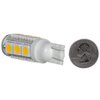 HERO-LED T10WG13T-WW 12V DC T10 Wedge 194 921 168 Ultra Bright 13-LED 5050 SMD LED Bulb, 5-Pack, Warm White/Soft White 3000K