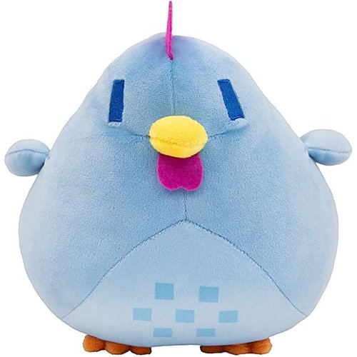Stardew Plush Toy Valley Doll Chicken Figure Apple Juni Plush mo Plants Stuffed Animal Green Soft Plush Pillow, Best Gift for Your Family 10" (Blue)
