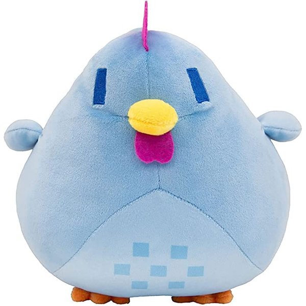Stardew Plush Toy Valley Doll Chicken Figure Apple Juni Plush mo Plants Stuffed Animal Green Soft Plush Pillow, Best Gift for Your Family 10" (Blue)
