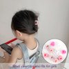 Ahoney 10Pcs Pink Hair Claw Clips for Women Girls, 1" Mini Matte Small Hair Clips for Thin Thick Medium Hair Cute Jaw Clips Strong Hold Hair Barrettes Clip with Gift Box (Pink)