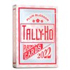 Tally-Ho Plum Blossom Flower Special Edition Playing Cards, 1 Deck, Red