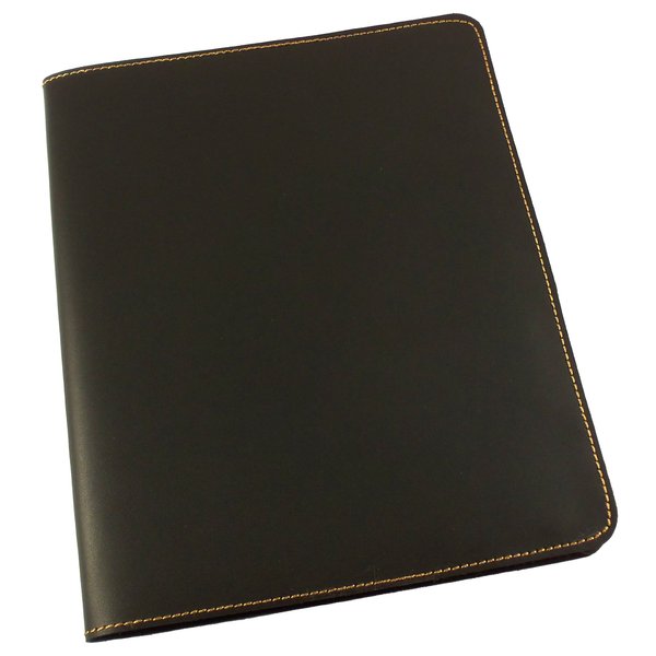 Rustic Ridge Leather Refillable Leather Composition Notebook Notebook Cover - Composition Book Cover (Black)