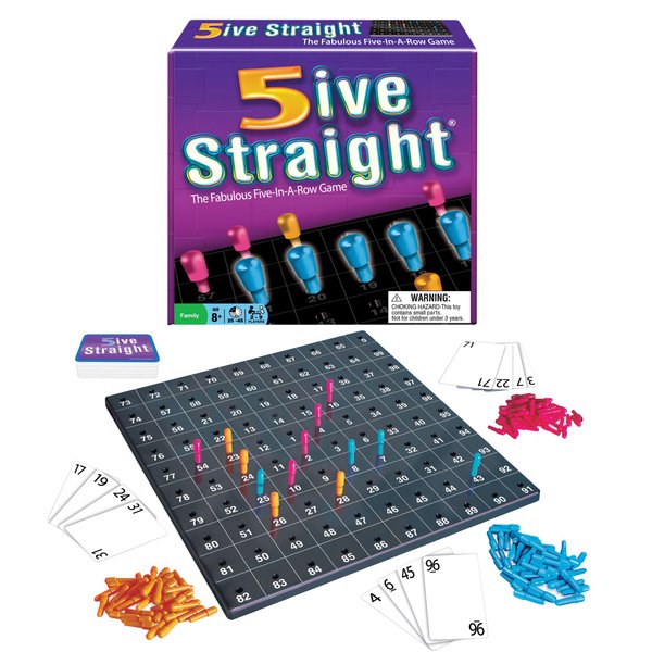 5ive Straight Board Game