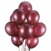 Burgundy Balloons 100 Pack 12 Inch Latex Party Balloons Burgundy Wine Red Balloons Latex Balloons for Weddings, Birthday Party, Bridal Shower, Party Decoration (Burgundy, 12 Inch)