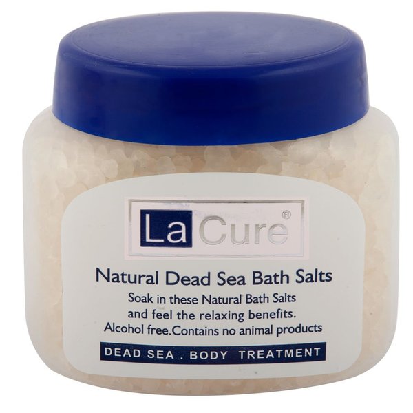 La Cure Natural Dead Sea Mineral Bath Salts (1.2lb) - White