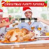 10PACK Christmas Party Favor 10‘’ No-Snap Table Favors with Prize Joke Gifts for Adults Kids Party Supplies Dinner Decorations British English Holiday Games Red Black White Buffalo