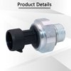 KEJSTED 12677836 Engine Oil Pressure Sensor Switch Sending Unit D1846A Compatible with Chevy Silverado Trailblazer Suburban Tahoe GMC Yukon Impala Pontiac Buick 12616646 S4202 12573107 12562230 PS308