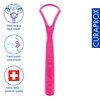 Curaprox CTC 201 Tongue Scraper with 1 Edge for Fresh Breath & Removing Plaque