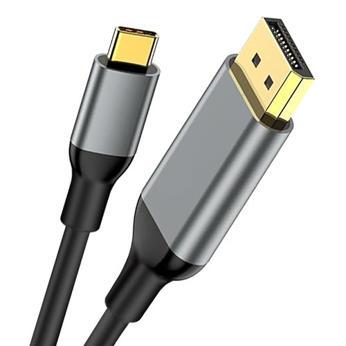 AceSoft High Security Easy to Use Premium Type C to HDMI 8K DP1.4 Male Cable Compatible with Laptop,Smartphone,Tablet,Gaming PC