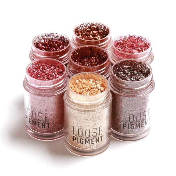 Kuuleyn Glitter Eyeshadow, Eye Shadow,12 Colors Glitter Eyeshadow Beauty Eyes Pigment Powder Lips Loose Makeup Cosmetics (#3)