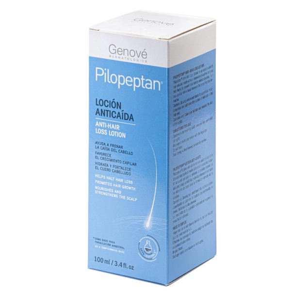 Genové Pilopeptan Hair Loss Treatment for MEN & WOMEN 100ml - For thicker and Stronger Hair - Promote Hair Regrowth and prevent Alopecia.