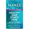 MAREE Hair Styling Serum for Frizzy & Dry Hair - Keratin Styling & Moisturizing Oil Capsules with Avocado, Jojoba & Argan Oil - Leave-in Anti Frizz Conditioner with Vitamins A, C, E & B5-30 Capsules