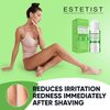 Estetist Razor Bump Stopper For Sensitive Skin - Ingrown Hair Treatment For Face, Underarm, Bikini Area, Legs, After Shave Roll On Moisturizer Serum with Aloe Vera, Tea Tree, Salicylic & Glycolic Acid