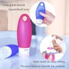 Silicone Travel Bottle Set TSA Approved Carry On Shampoo Conditioner Bottle Leak Proof Design BPA Free for Cosmetics 3.3 Oz (4 Pack + Lanyard (White Bottles))