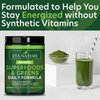 ETANATURE 50 Super Greens Powder - Greens Superfood Powder with Fruits and Vegetables Supplements - Supergreens Green Powder for Energy, Digestion, Vitality & Immunity - 30 Servings Vegan and Non-GMO