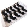 Gmagictobo Lashes Fluffy False Eyelashes Dramatic Faux 3D Mink Lashes Pack Thick volume Soft Fake Eye Lashes 5 Pairs Multipack
