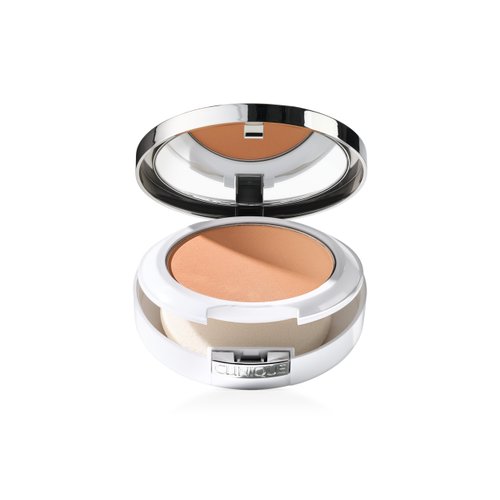 Clinique Beyond Perfecting Powder Lightweight Full Coverage Foundation + Concealer For Dry Combination to Oily Skin Types, Neutral