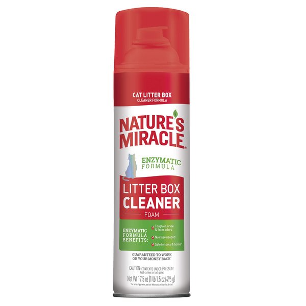 Nature's Miracle Litter Box Cleaner Foam