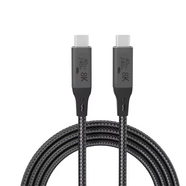 Tek Styz PRO USB4 USBC/PD 8K 240Watt Power Data Cable Compatible with Asus ProArt Display PA32UCG-K Plus 40Gbps Thunderbolt 4 Super Hi-Speed Safe Certified Charging and Data Transfers! (5Ft/1.5M)