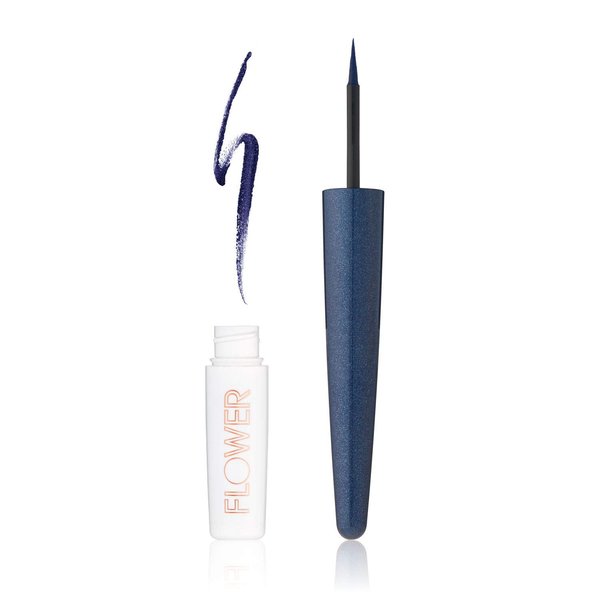 Liquid Blendable Eyeliner by Flower Beauty | EYE Liner Meets Eyeshadow | Rich, Intense Color & Shimmer | Straight line or Smolder Blend | Starry