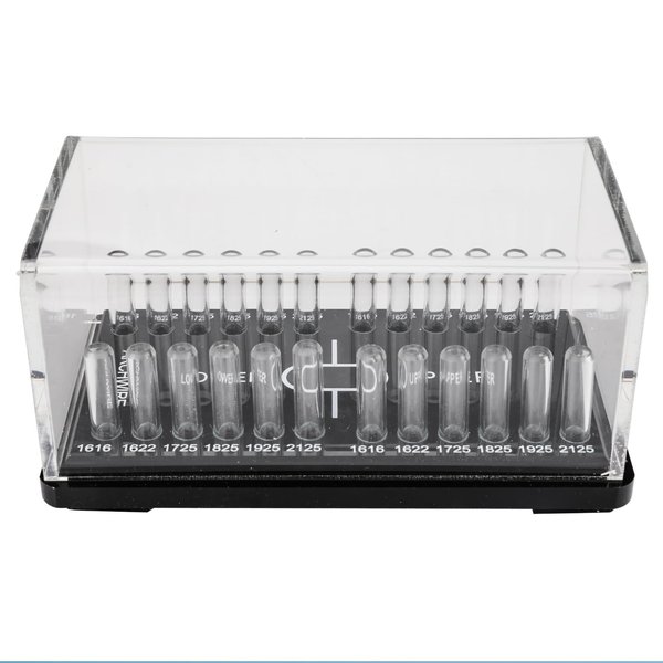 ANNWAH Dental Acrylic Archwire Organizer-Orthodontic Wire Box with Lid for Dental Clinic Arrange and Store Orthodontic Arch Wires Use(Square)