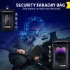 Faraday Bags for Laptops (20 x 15 inches), Faraday Cage with Key Fob Protector, Fireproof Waterproof Faraday Bag EMP Proof Signal Blocker, Anti-Theft RFID Blocking Pouch, Anti-Hacking Case Blocker