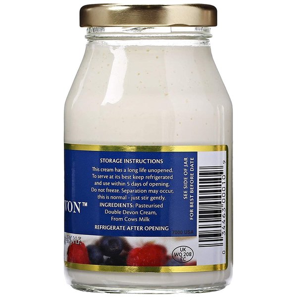 The Devon Cream Company Double Cream, 6 Oz (Pack of 2)