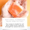 AKARY Turmeric Cleansing Soap Bar, Face and Body Soap for Cleanses Skin, Natural Turmeric Skin Care Soap with Vitamin E and Coconut Oil for All Skin Types