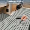 WOHAIPA EVA Foam Yacht Floor Anti Slip Mat, Motorhome Floor Mat with Self-Adhesive Design, Moisture-Proof and Corrosion Resistance, Noise Reduction, for Ship Deck, Motorhome, Yacht, 94.5 "X 35.4"