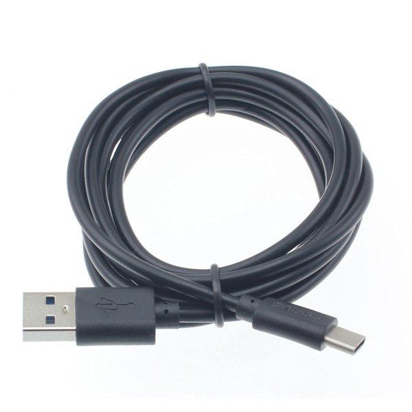 PHONIL 6ft USB Cable Charger Cord Power for REVVL V Plus 5G Phone, Wire Turbo Charge Sync Black Compatible with T-Mobile REVVL V+ 5G Model (PH-PH20396D4D-6)