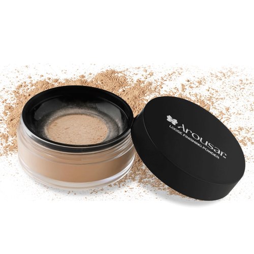 Arousar Loose Setting Powder, Matte and Lightweight Oil Control Face Powder, Shine-Free Matte Finishing Powder, Long Lasting for Setting or Foundation 02# BEIGE 02