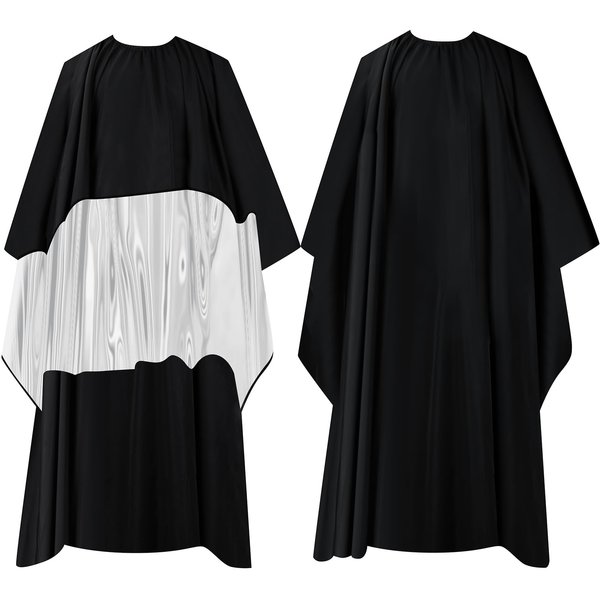 EasYoung 2-Pack Professional Hair Cutting Cape, Salon Barber Cape, Hair Cutting Accessories, for Barber Shop Salon or Home DIY Hairdressing