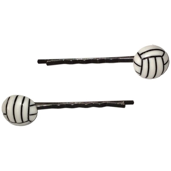VOLLEYBALL Sport Handmade Bobby PIn Hair clips - Set of 2